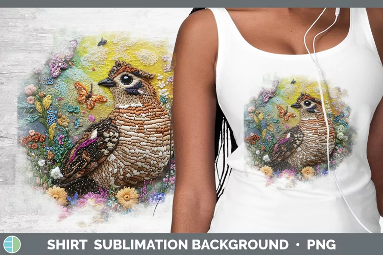 3D Grouse Shirt Sublimation Sublimation Background Designs