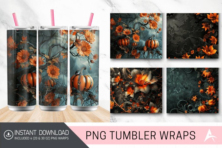 Halloween Tumbler Wrap Image 19