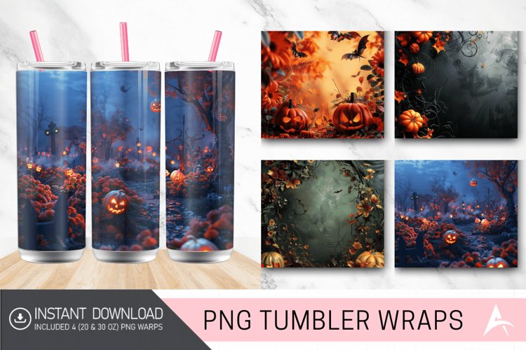 Halloween Tumbler Wrap Image 18