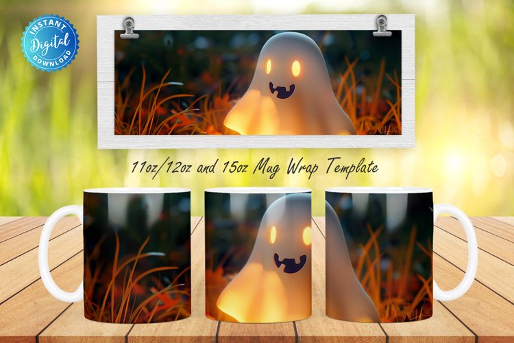 12 Oz Mug Sublimation Template Image 6