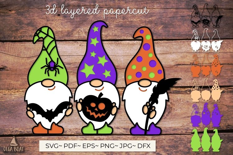 Halloween Gnomes Svg Image 8