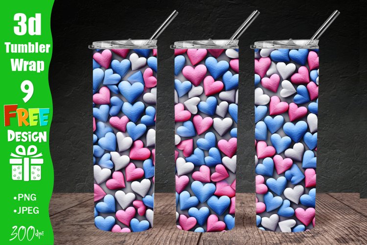 20 Oz Sublimation Tumbler Wrap Image 3