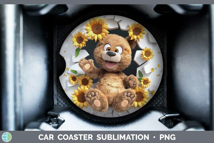 Gorgeous3D Hole in the Wall Car Coaster design.