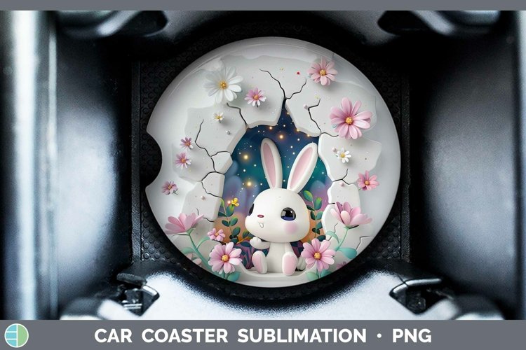 Gorgeous3D Hole in the Wall Car Coaster design.