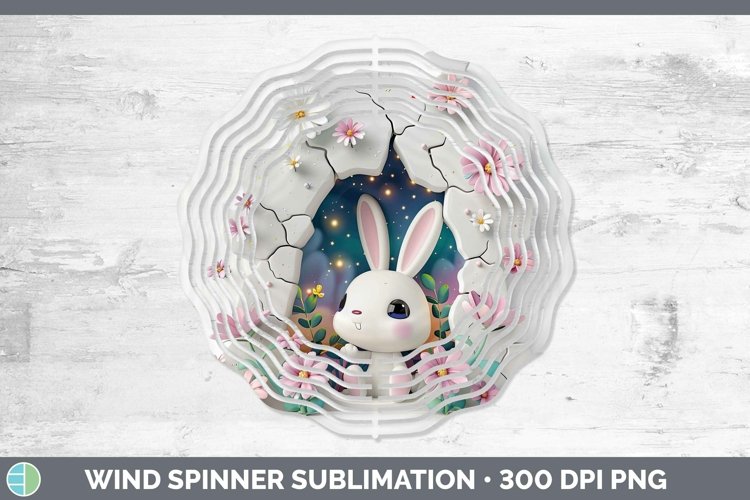 Gorgeous3D Hole in the Wall Wind Spinner design.