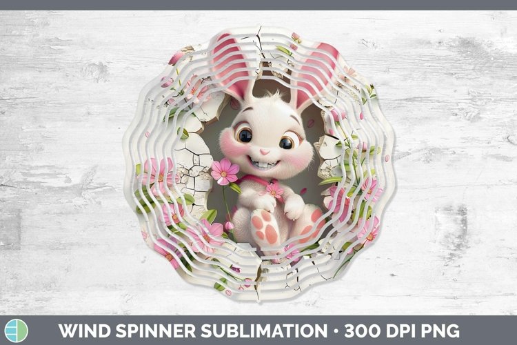 Gorgeous3D Hole in the Wall Wind Spinner design.