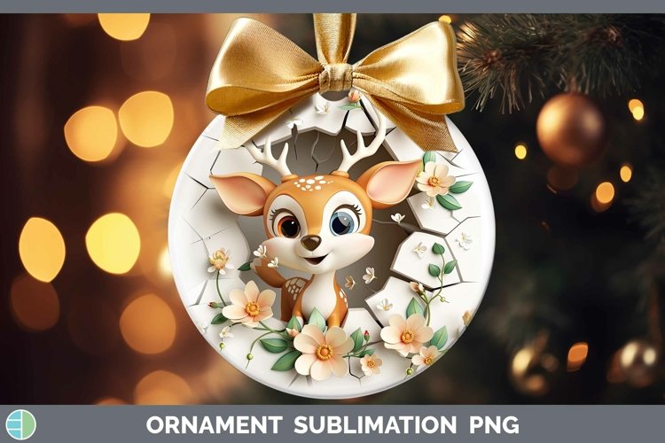 Gorgeous3D Hole in the Wall Ornament design.
