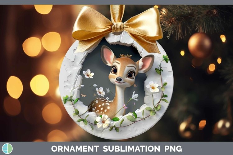 Gorgeous3D Hole in the Wall Ornament design.