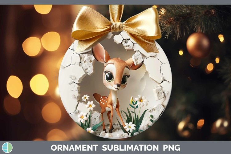 Gorgeous3D Hole in the Wall Ornament design.