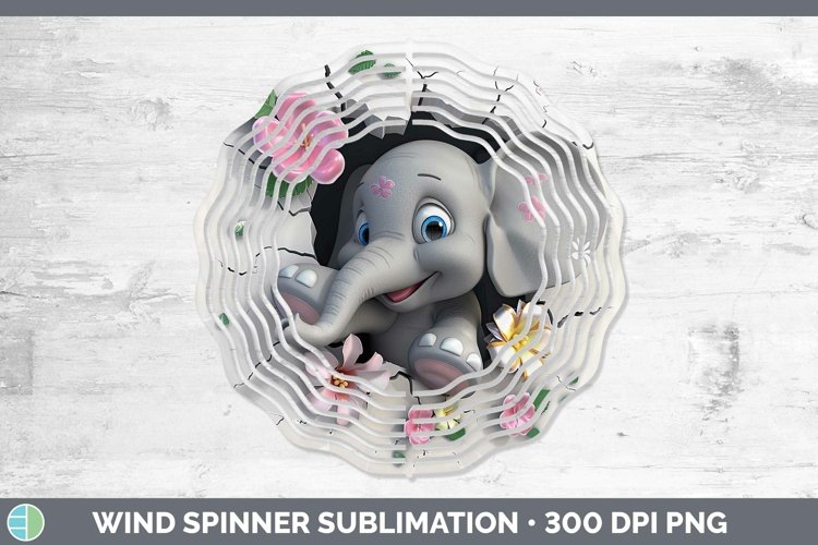 Gorgeous3D Hole in the Wall Wind Spinner design.