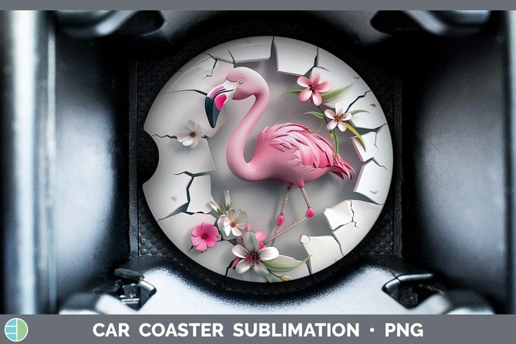 Gorgeous3D Hole in the Wall Car Coaster design.