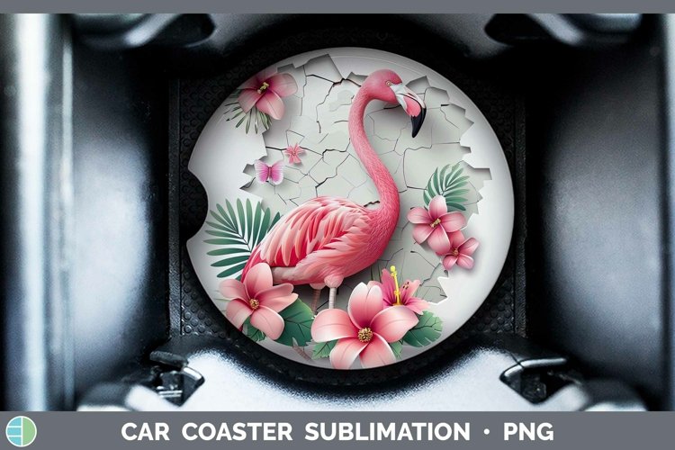 Gorgeous3D Hole in the Wall Car Coaster design.