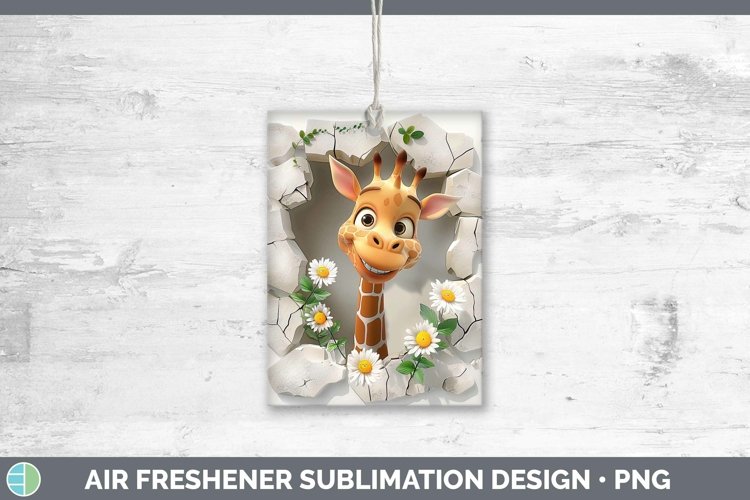 Gorgeous3D Hole in the Wall Air Freshener design.