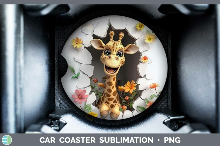 Gorgeous3D Hole in the Wall Car Coaster design.