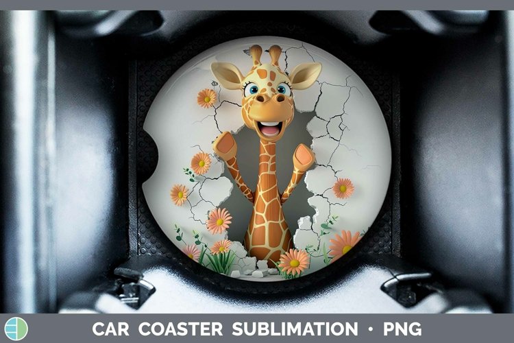 Gorgeous3D Hole in the Wall Car Coaster design.