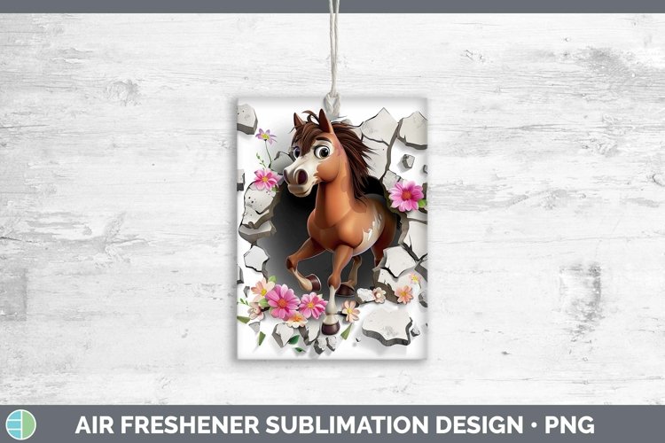 Gorgeous3D Hole in the Wall Air Freshener design.