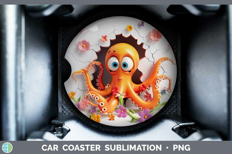 Gorgeous3D Hole in the Wall Car Coaster design.