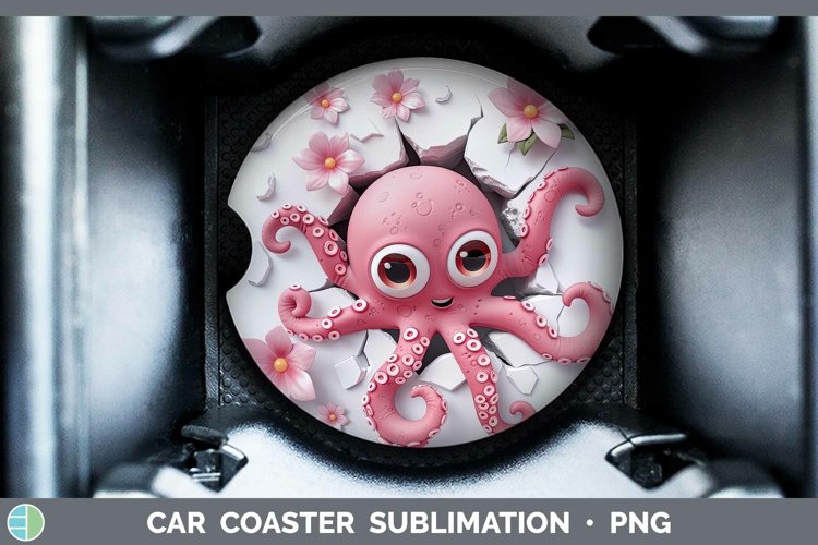 Gorgeous3D Hole in the Wall Car Coaster design.