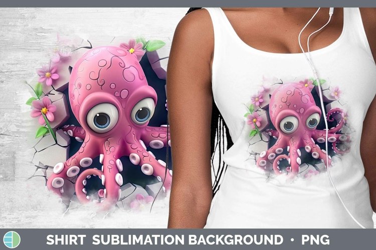 Gorgeous3D Hole in the Wall Shirt design.