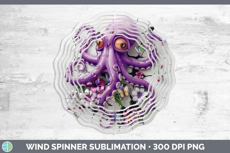 Gorgeous3D Hole in the Wall Wind Spinner design.