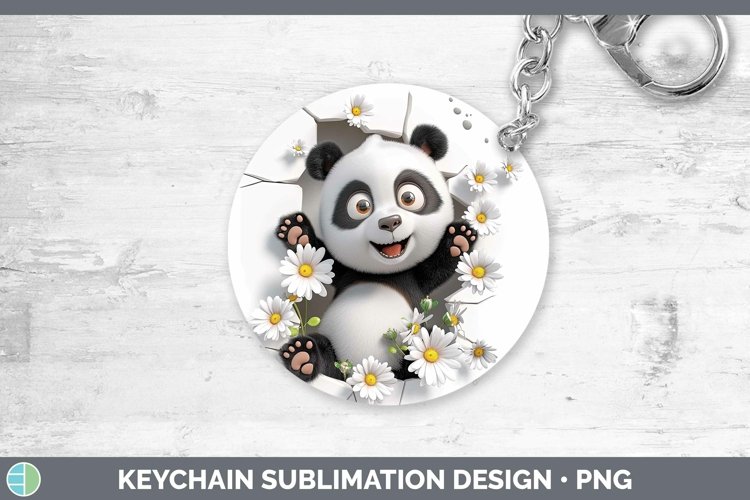 Gorgeous3D Hole in the Wall Keychain design.