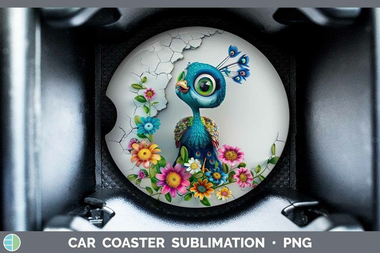 Gorgeous3D Hole in the Wall Car Coaster design.