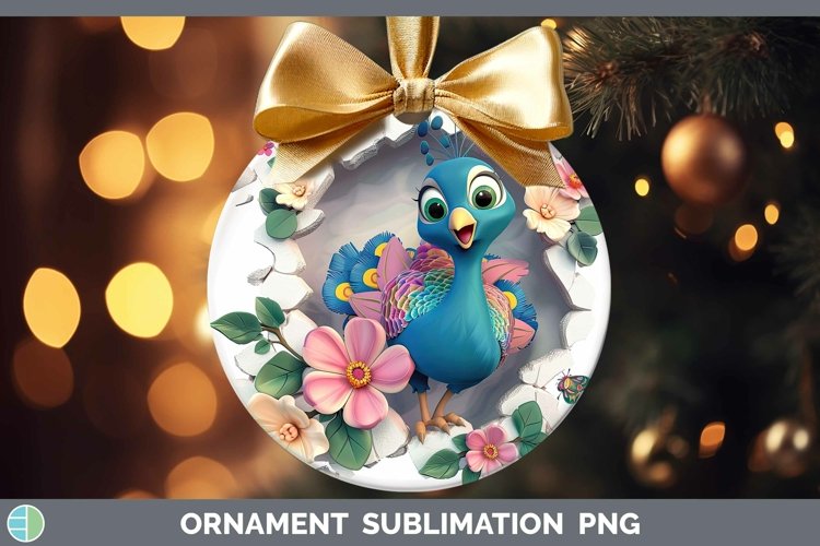 Gorgeous3D Hole in the Wall Ornament design.