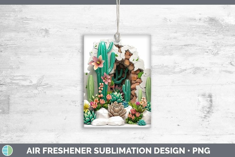 Gorgeous3D Hole in the Wall Air Freshener design.