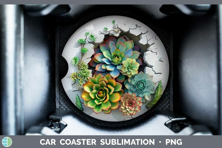 Gorgeous3D Hole in the Wall Car Coaster design.