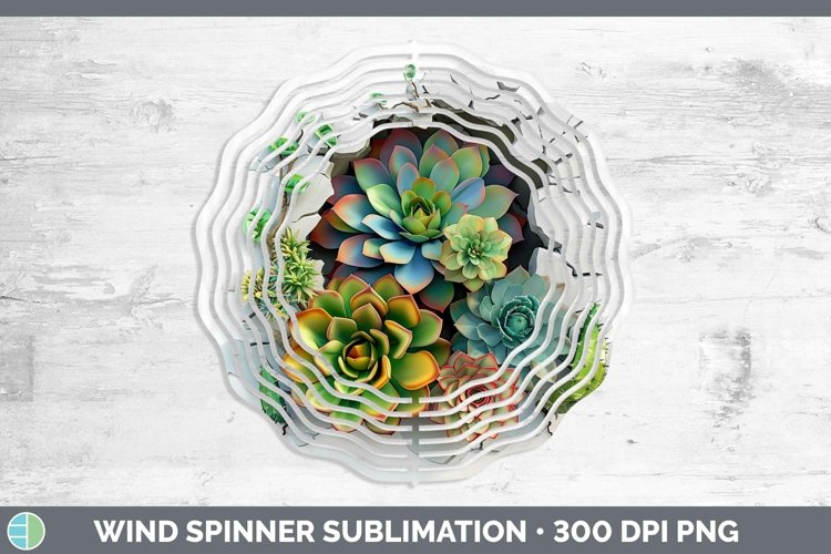 Gorgeous3D Hole in the Wall Wind Spinner design.
