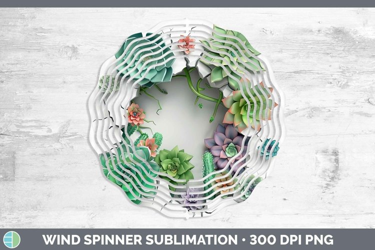Gorgeous3D Hole in the Wall Wind Spinner design.
