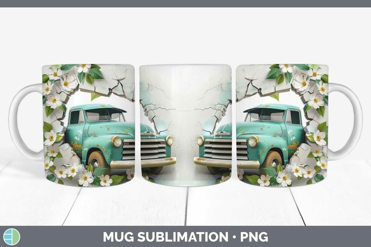 Vintage Truck Clipart Image 14
