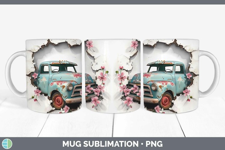 Vintage Truck Clipart Image 19