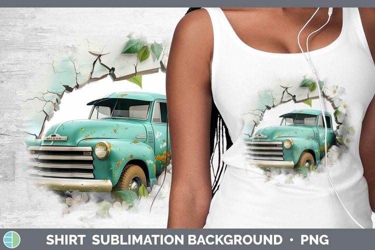 Vintage Truck Clipart Image 23