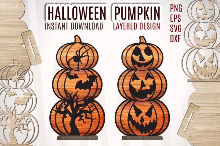 3d laser cut file	pumpkins svg	halloween decor svg	spooky house svg	halloween laser svg	halloween laser file	halloween glowforge	halloween sign svg	pumpkin svg	halloween cut file	this is halloween	pumpkin svg bundle	stacked pumpkin svg