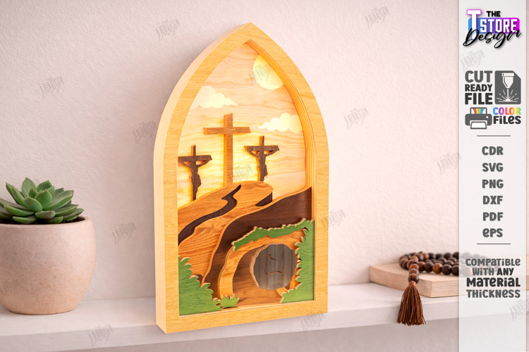 Easter Cross Svg Image 22