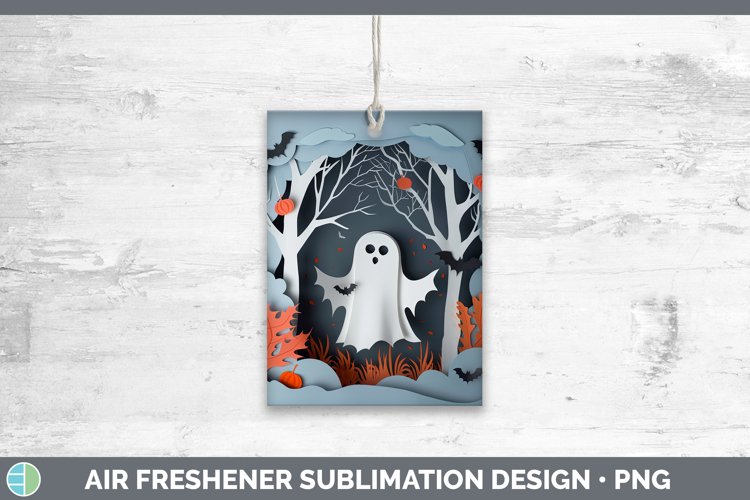 Gorgeous3D Layered Halloween Air Freshener design.