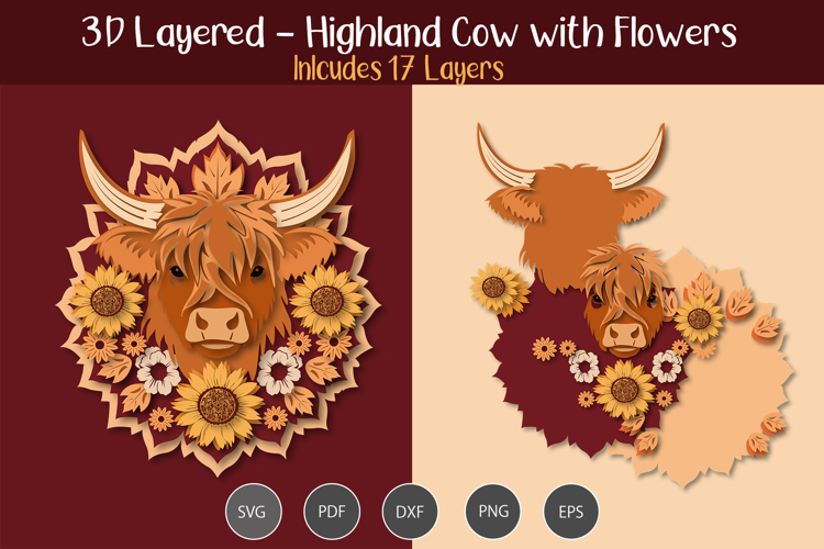 Highland Cow Svg Image 22