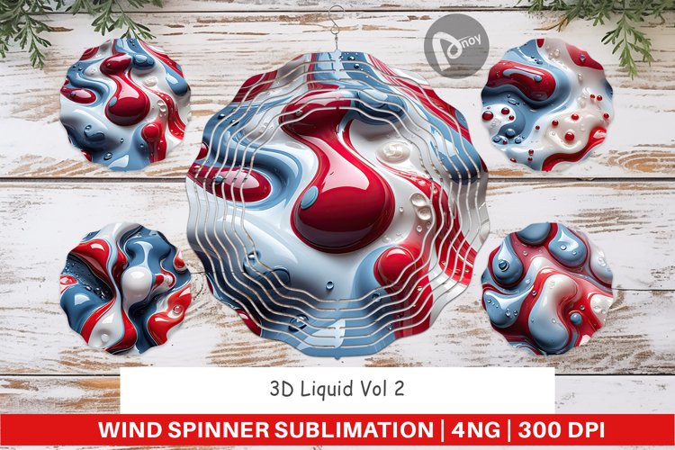 Wind Spinner 3D Liquid