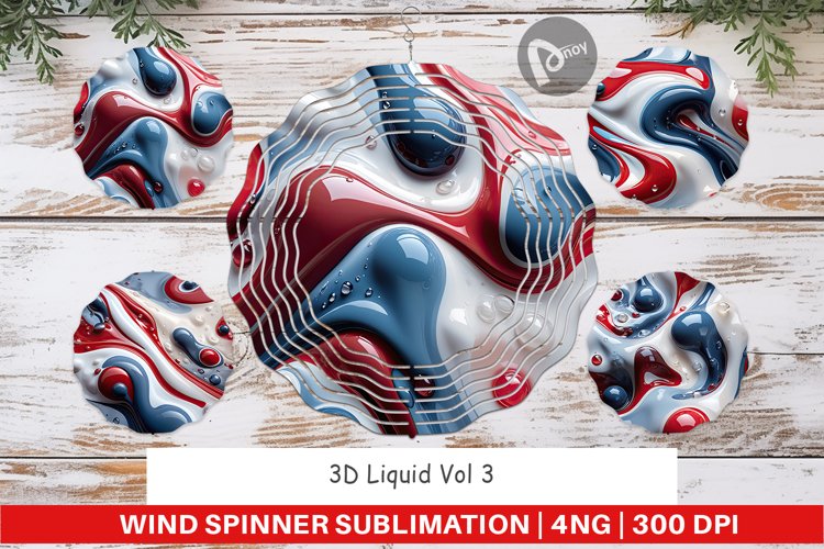 Wind Spinner 3D Liquid