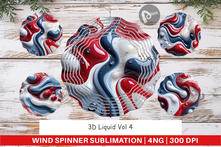Wind Spinner 3D Liquid