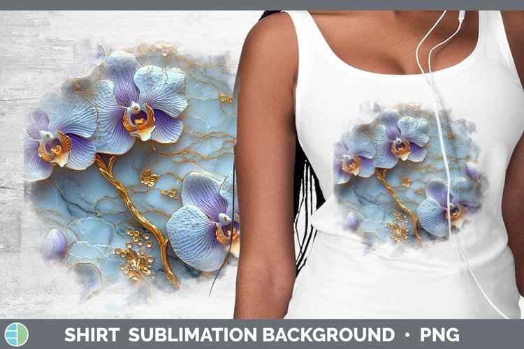 Orchid Clipart Image 7