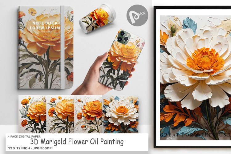 Marigold Clipart Image 14