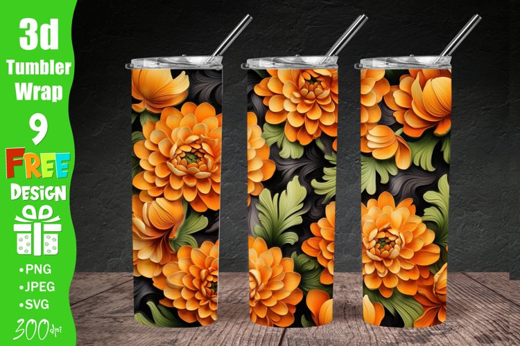 20 Oz Sublimation Tumbler Wrap Image 15
