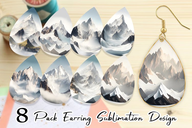 Sublimation Earring Designs Image 20