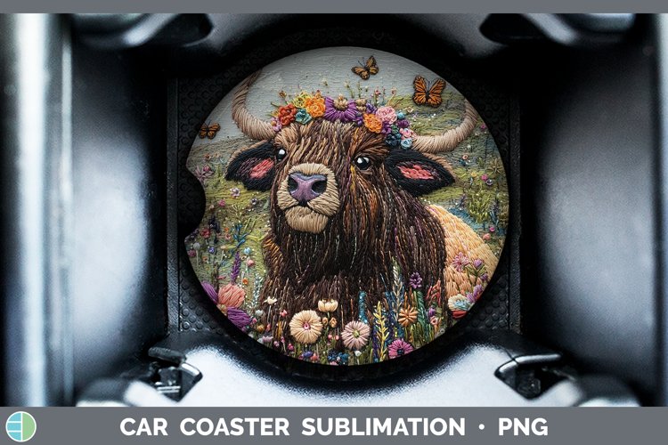 Car Coaster Sublimation Designs Image 2