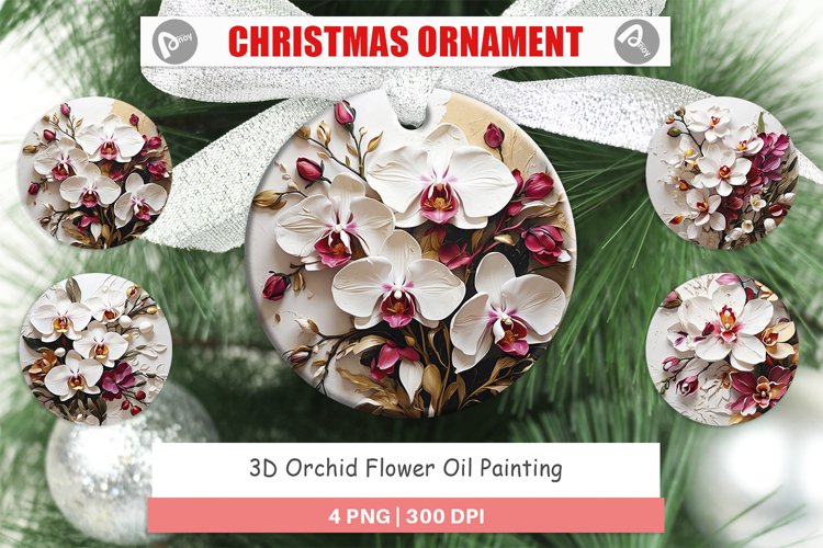 Orchid Clipart Image 4