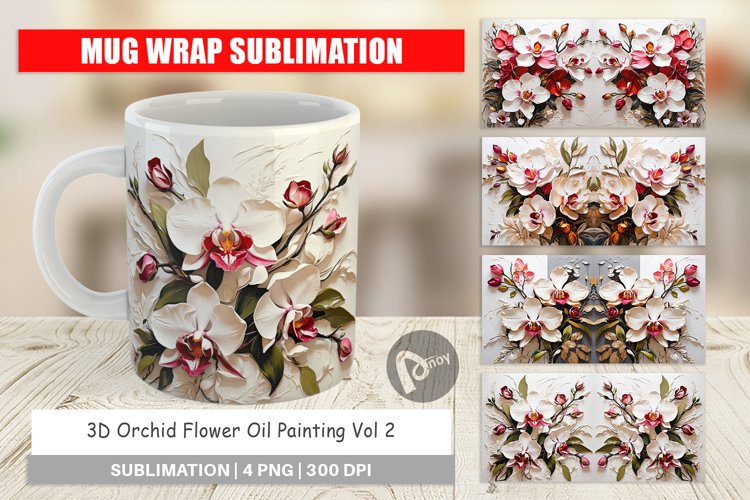 Orchid Clipart Image 7