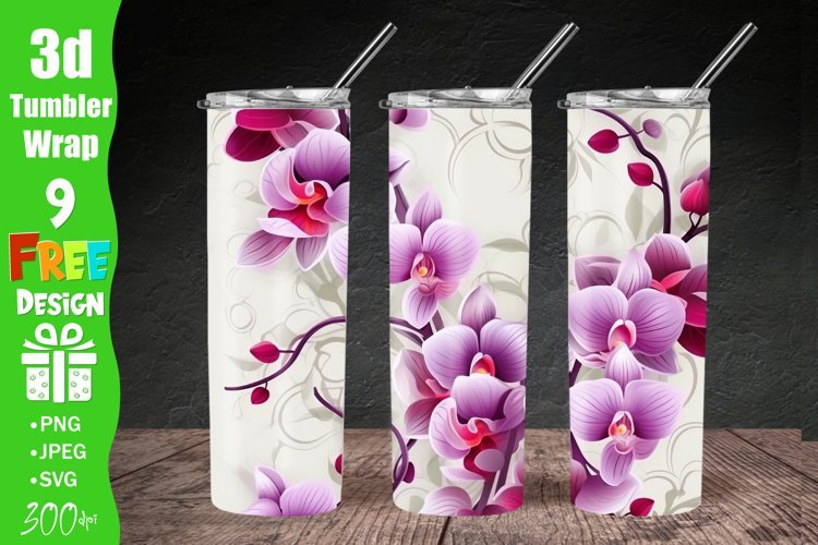 Orchid Clipart Image 4