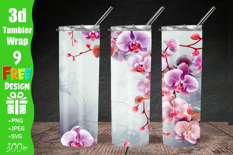 Orchid Clipart Image 9